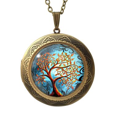 Medaillon l’ arbre de la vie