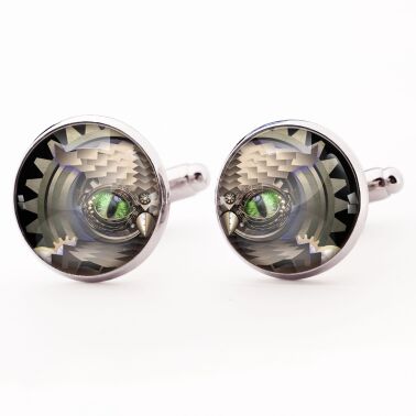 Manschettenknöpfe Steampunk Eule