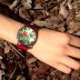 Unique montre fleurs tropicales - 2