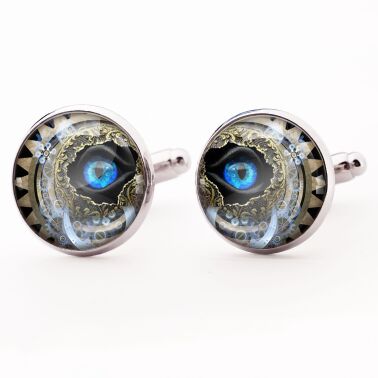 Manschettenknöpfe Steampunk Auge