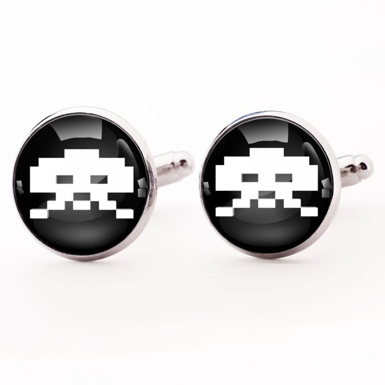 Abotoaduras Space invaders II