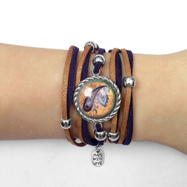 Frauen armband orientalische Cashew