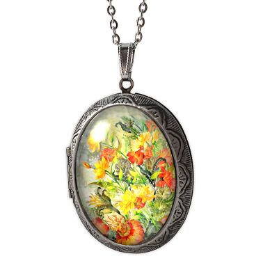 Medaillon Fleurs d'été