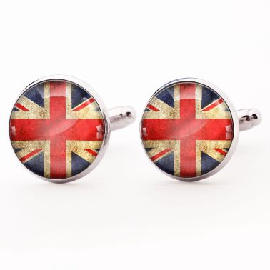 Boutons de manchette Drapeau britannique