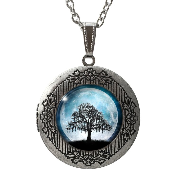 Medallone el árbol de la luna