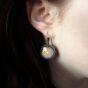 Grandes Boucles d'oreilles soleil oriental - 2