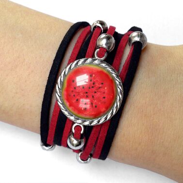 Frauen armband Wassermelone