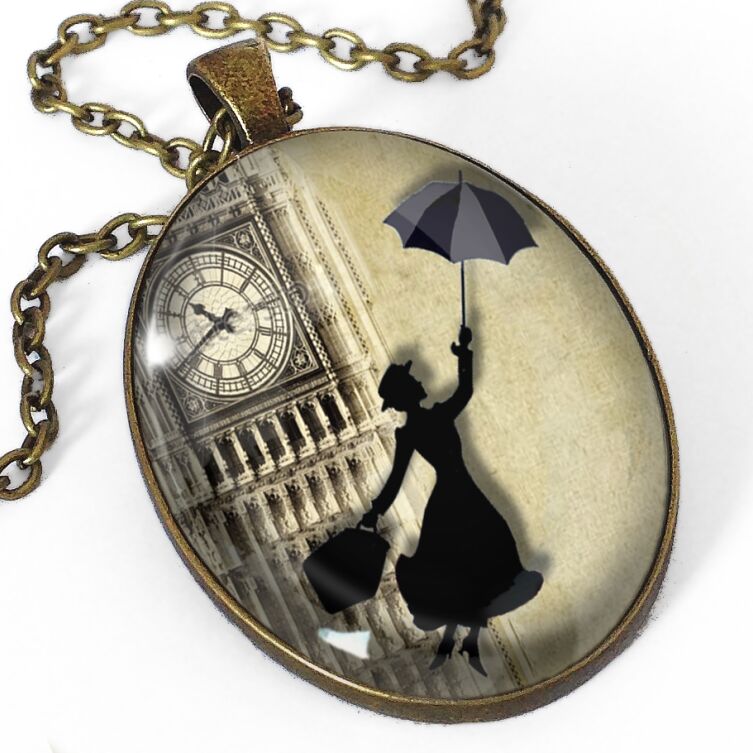 Medaglione ovale Marry Poppins