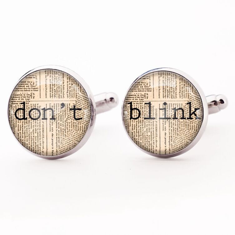 Boutons de manchette Don’t blink
