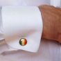 Boutons de manchette Drapeau italien - 2