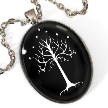 Medaglione ovale albero di Gondor