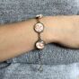Frauen armband retro rosen - 2