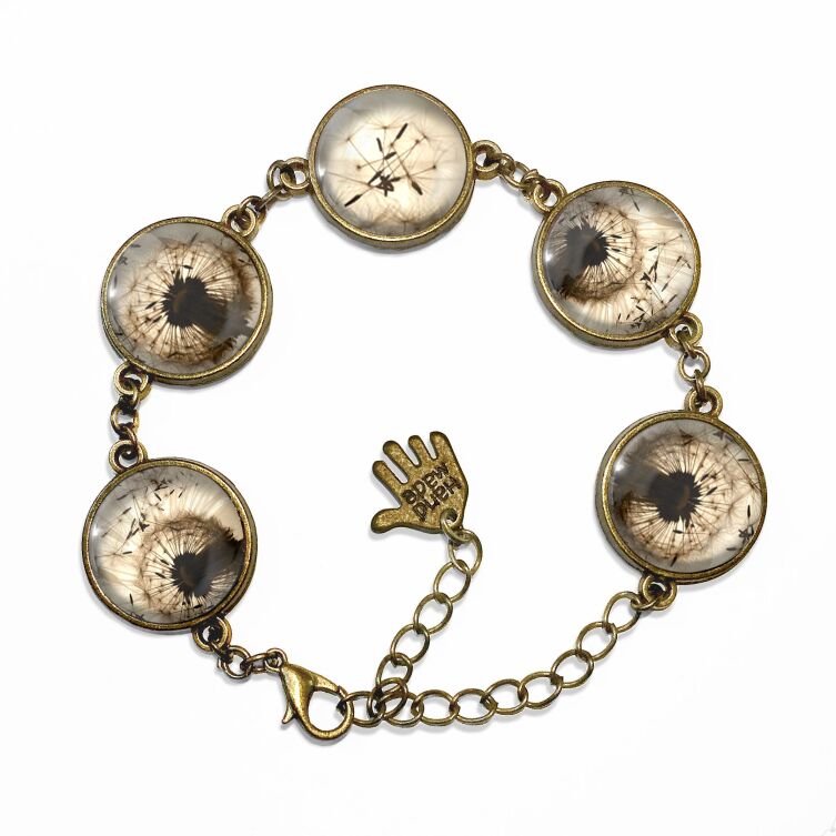 Frauen armband der Löwenzahn