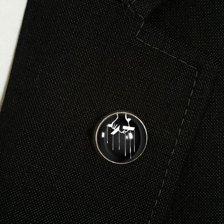 Lapel-pin gudfar