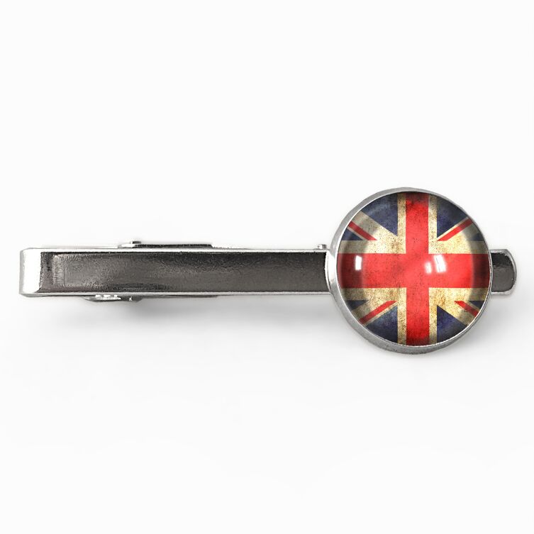 Pince à cravate drapeau uk