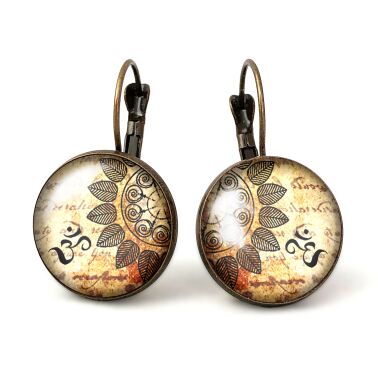 Grandes Boucles d'oreilles orientales