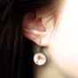 Boucles d'oreilles coquelicots - 2