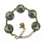 Frauen armband pfau auge - 2