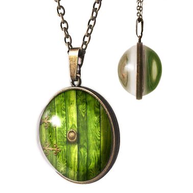 Big two-sided necklace Hobbit Hut