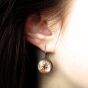 Boucles d'oreilles vieille horloge - 2