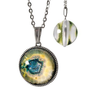 Zweiseitige Mineral Kette