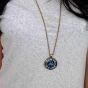 Steampunk clock pendant - 2