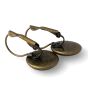 Boucles d'oreilles horloge de Prague - 3