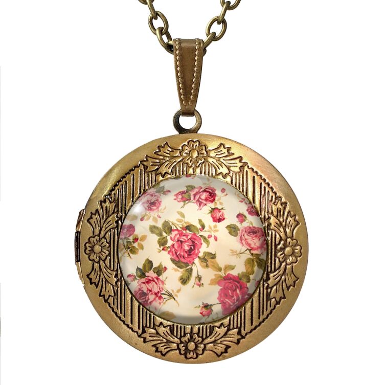 Medaglione le rose retrò