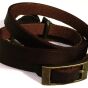 Bracelet montre en cuir reliques de la mort - 2