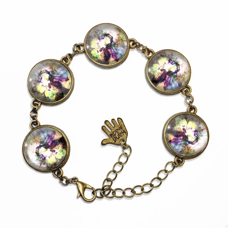 Colorful fantasy bracelet