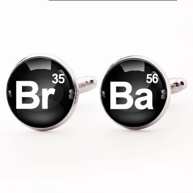 Boutons de manchette cadeau pour un chimiste