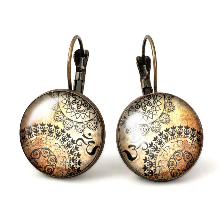 Grandes Boucles d'oreilles orientales