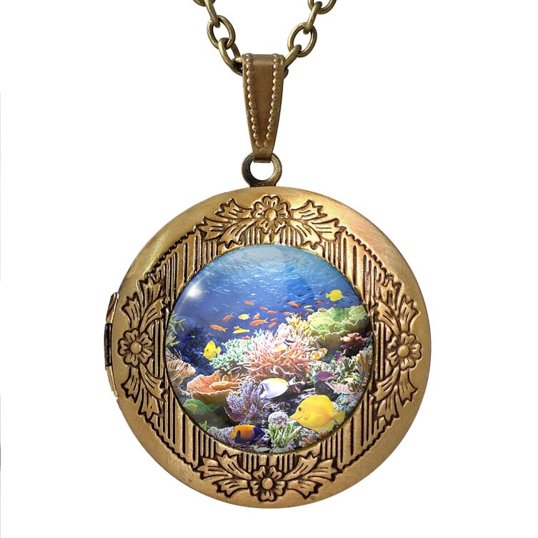 Coral reef locket