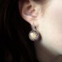 Grandes Boucles d'oreilles vitrail - 2