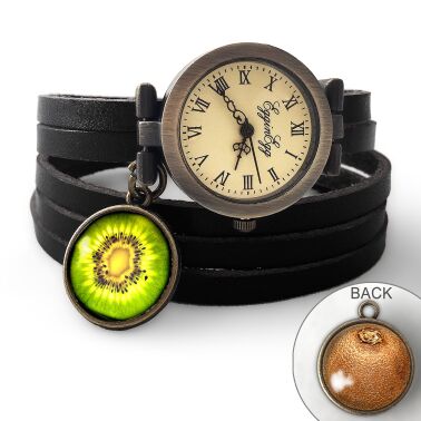 Náramek hodinky – Kiwi