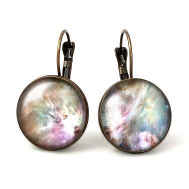 Grandes Boucles d'oreilles nébuleuse
