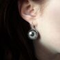 Pendientes grandes pupila del ojo - 2