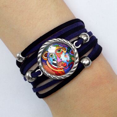 Frauen armband der Kubismus
