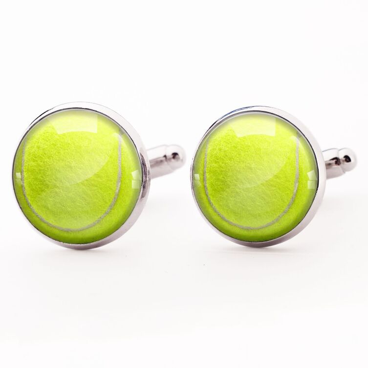 Manschettenknöpfe Tennis Ball