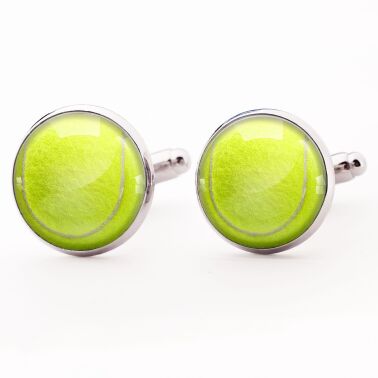 Manschettenknöpfe Tennis Ball