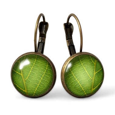 Boucles d'oreilles feuilles