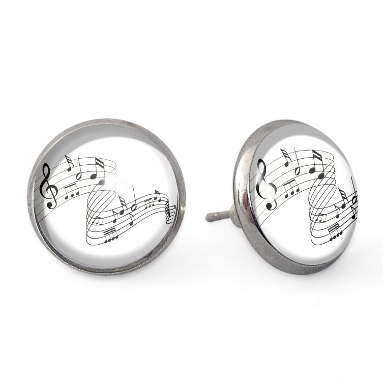 Musiknoten Ohrstecker 