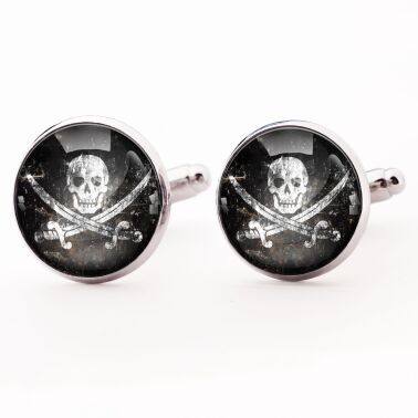 Boutons de manchette Pirates