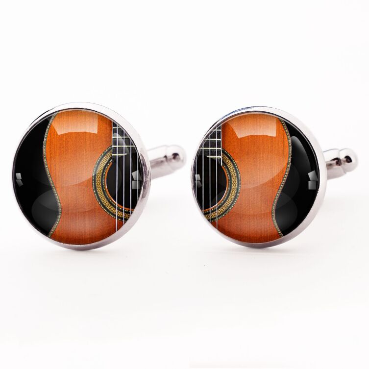 Boutons de manchette Guitare
