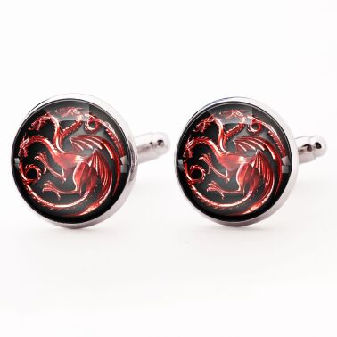 Boutons de manchette Le Trône de Fer Dragons