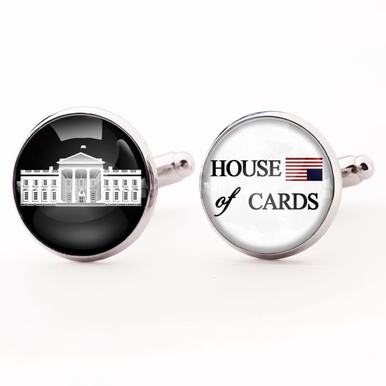 Boutons de manchette House of cards II 