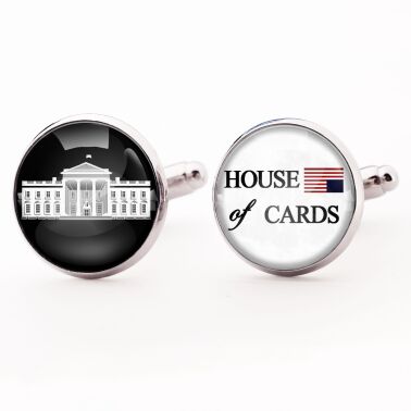 Boutons de manchette House of cards II 