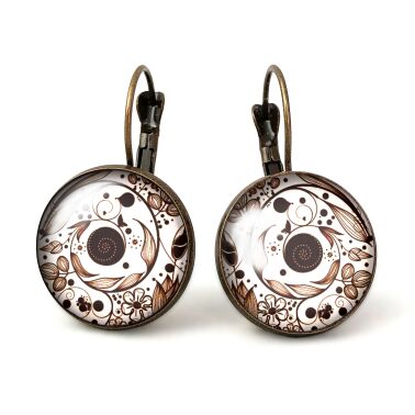Pendientes grandes espirales