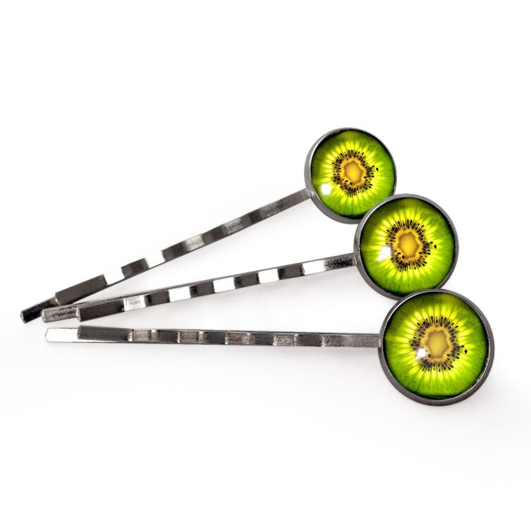 Hårnåler Kiwi - 3 stk.
