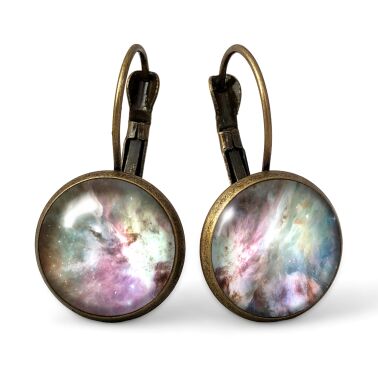 Boucles d'oreilles le cosmos